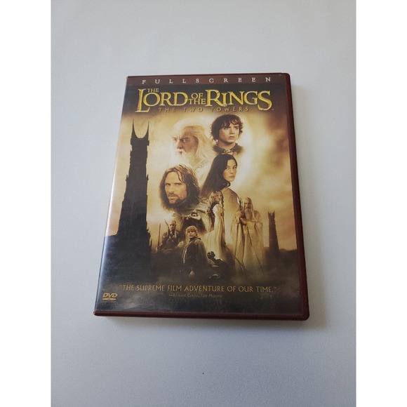 The Lord Of the Rings: The Two Towers (Full Screen Edition) - DVD - VERY GOOD - Picture 1 of 5